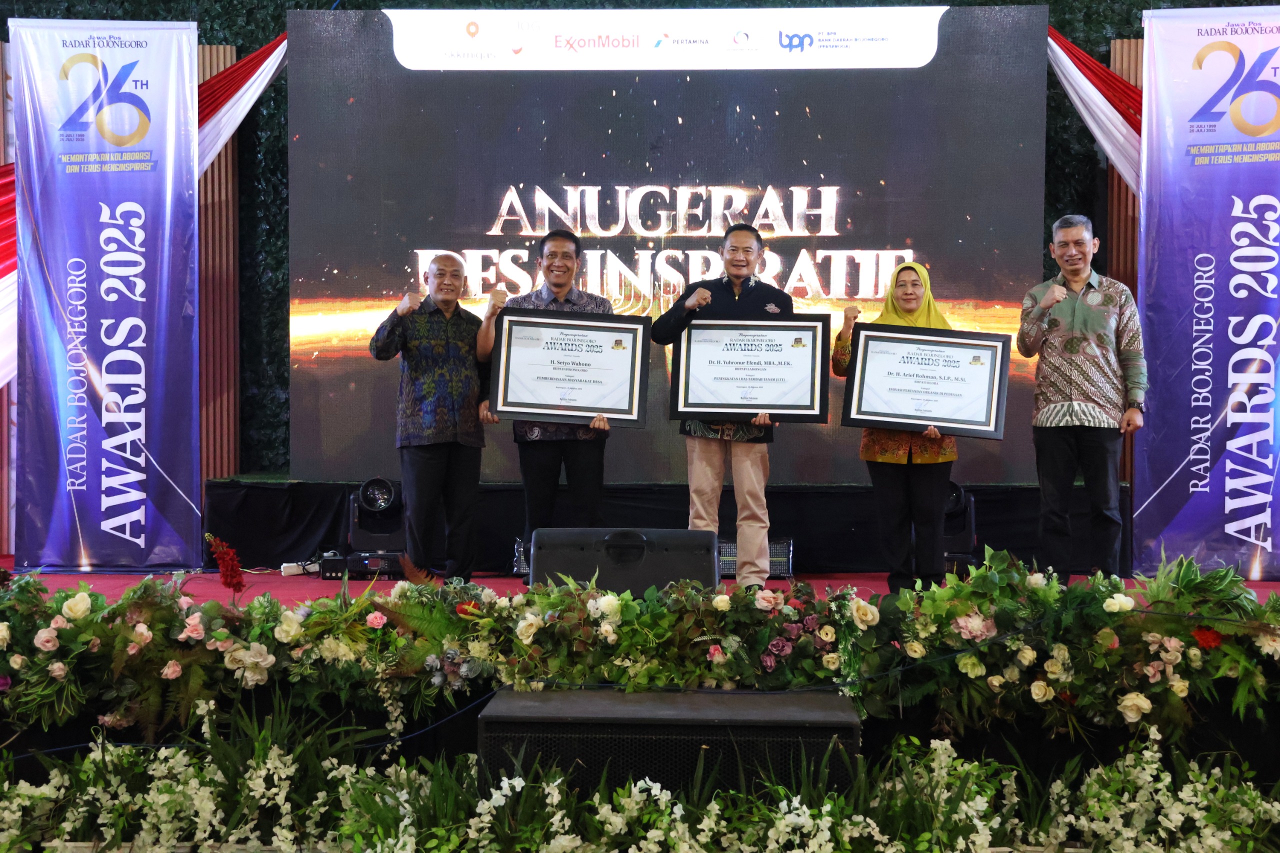 Hadirkan Banyak Program Inovatif, Bojonegoro Raih Penghargaan Pemberdayaan Desa